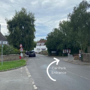 Walberton Village Hall Car Park Entrance