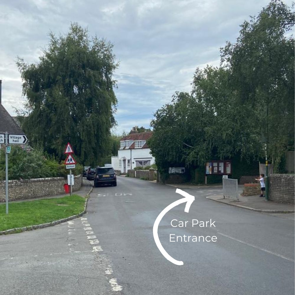 Walberton Village Hall Car Park Entrance