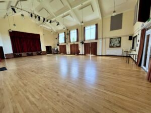 Main hall looking towards stage